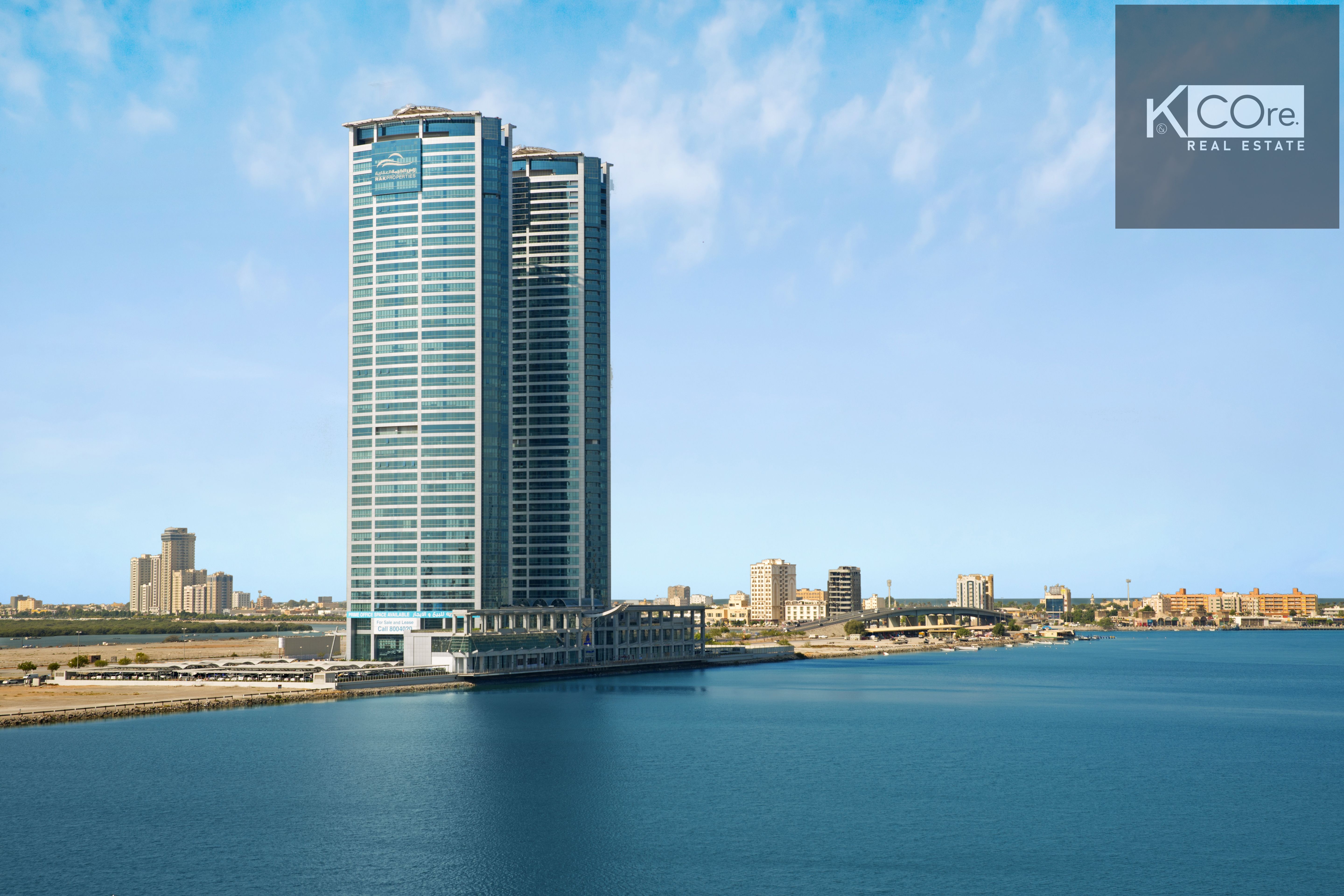 3BR Julphar Tower | Sea View | Rented