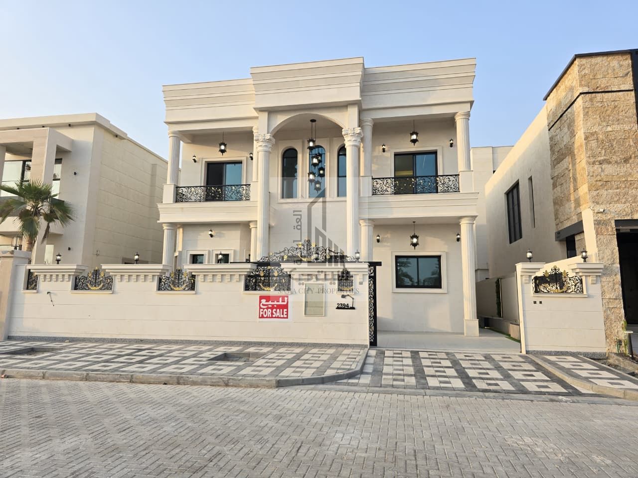 Super deluxe villa for sale in Al Alia - Ajman | Personalized design and prime location with freehold ownership including water, electricity