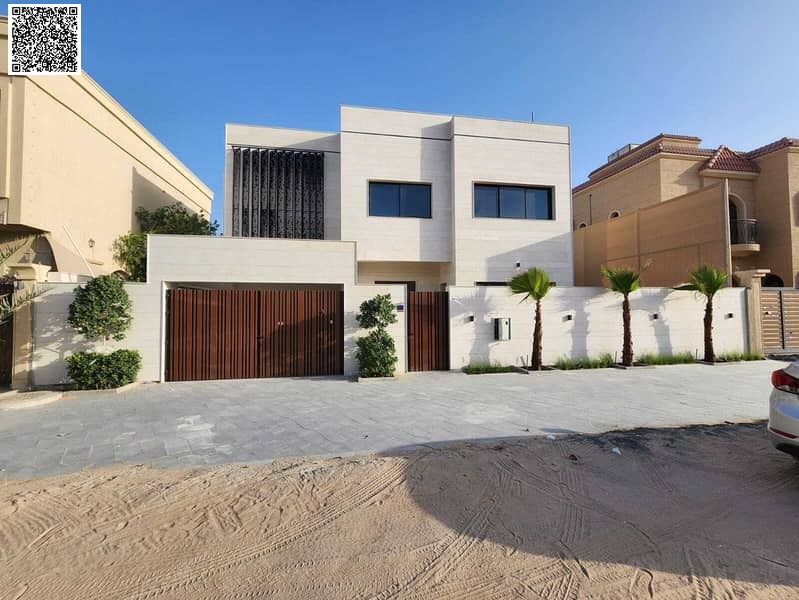 For sale, a luxurious, modern two-story villa, including air conditioning, electricity and water, with high-end finishes and freehold for all national
