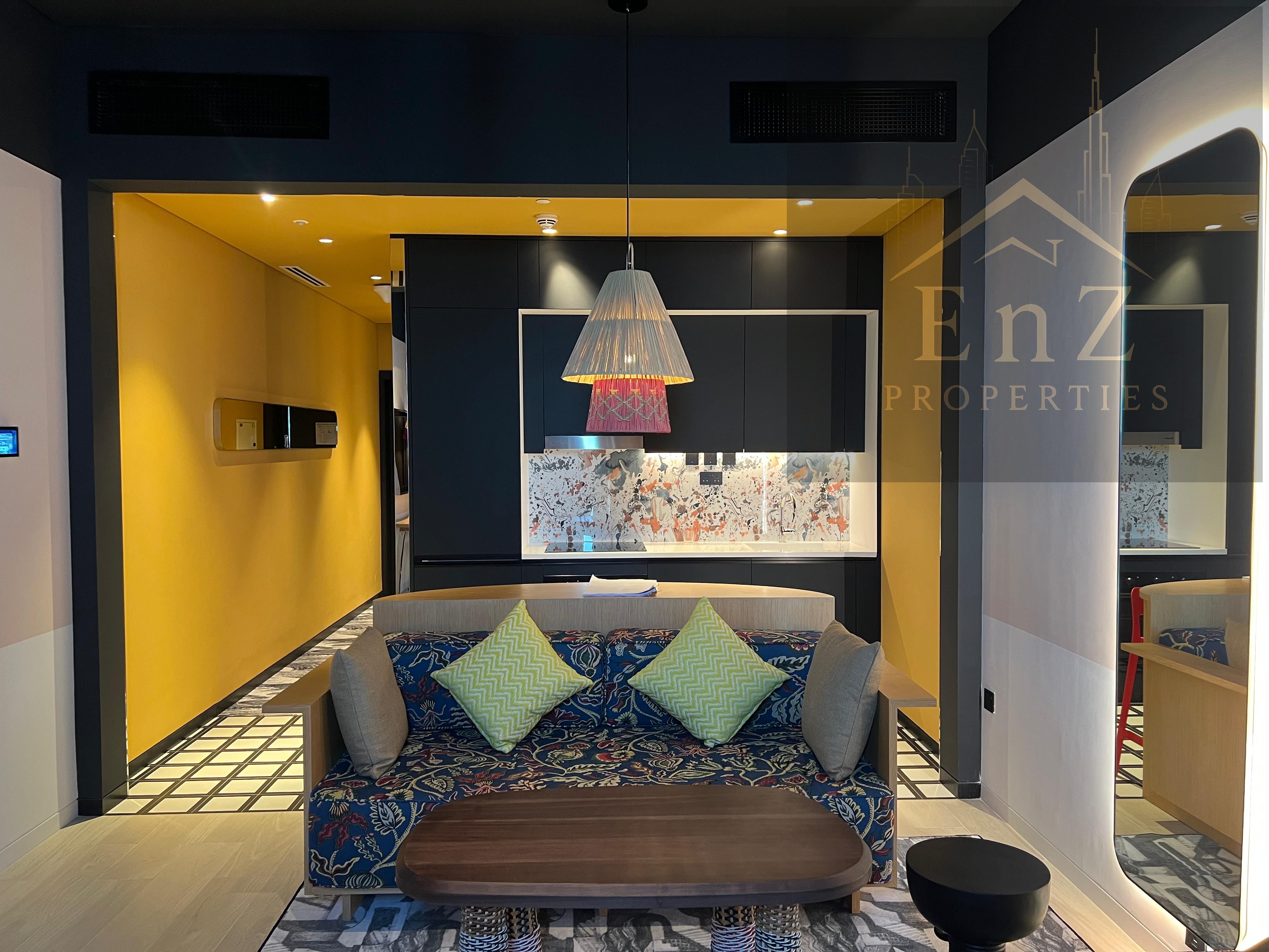 High Floor Brand New Fully Furnished Largest Studio | Ready to Move |