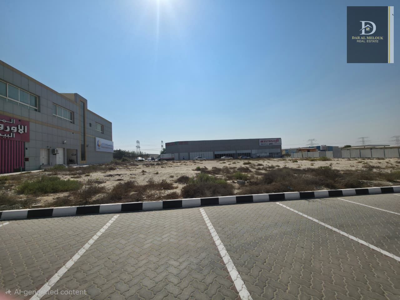 For sale in Sharjah Industrial Area 18 Warehouse Land Area