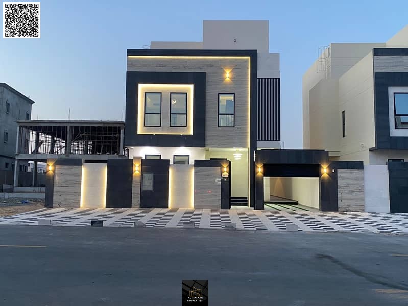 For sale, a luxuriously finished villa with a roof, including air conditioning, electricity and water, at a negotiable price with the possibility of e
