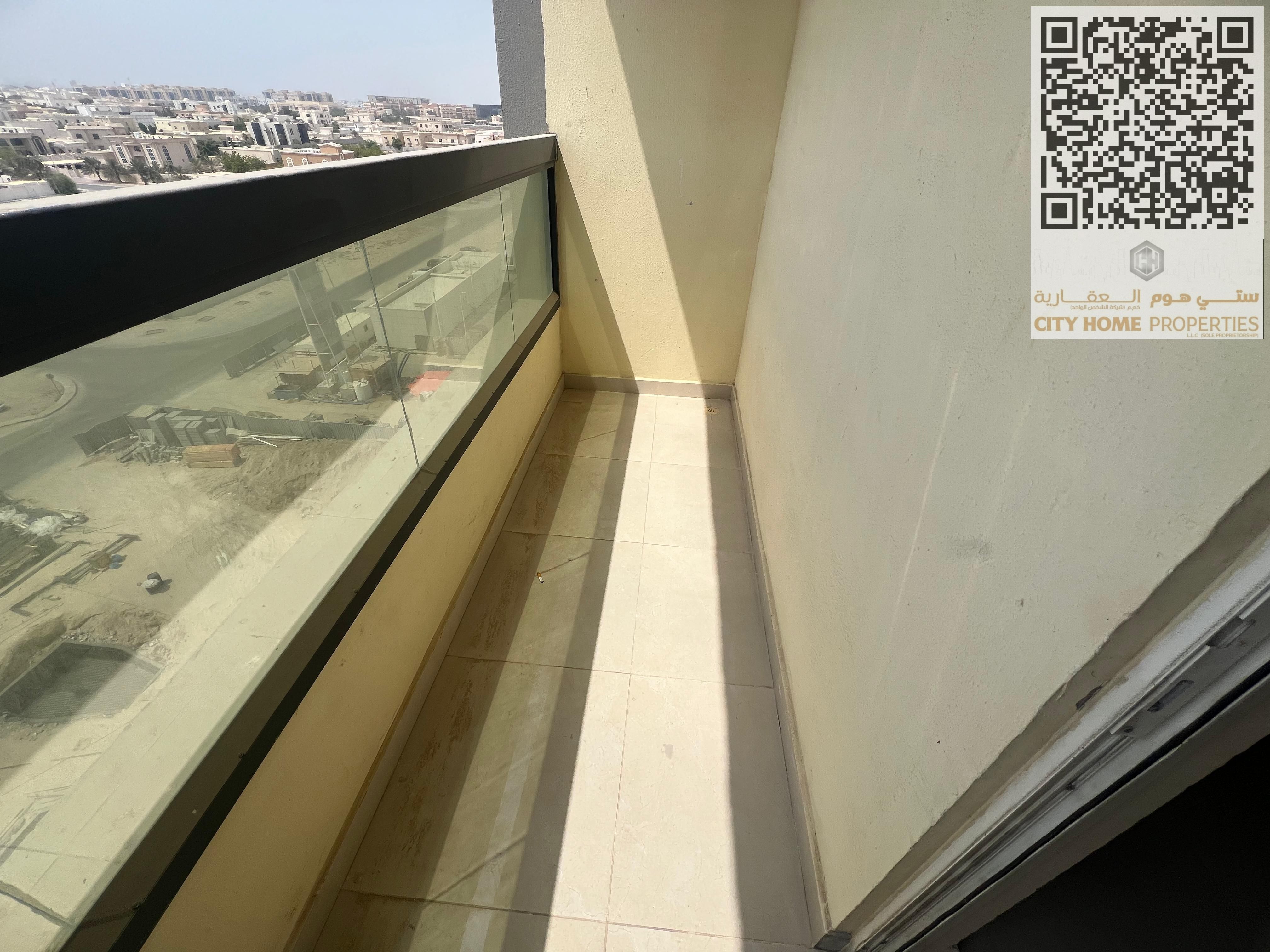 1BHK with large space in Al Jurf 2 Tower, clean and family building new flat