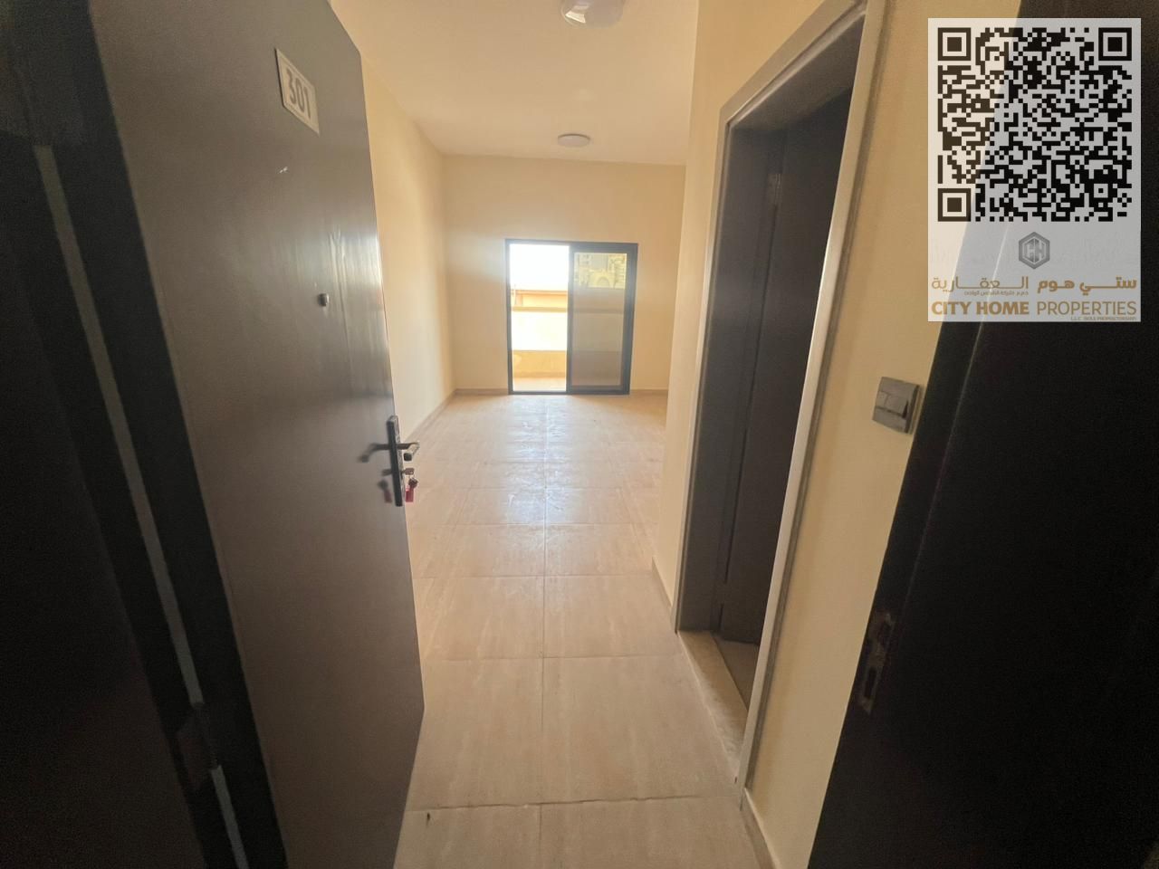 1BHK apartment – first tenant – located in Al Rashidiya, Ajman. Spacious layout in a family building situated in a prime and upscale area, close to al