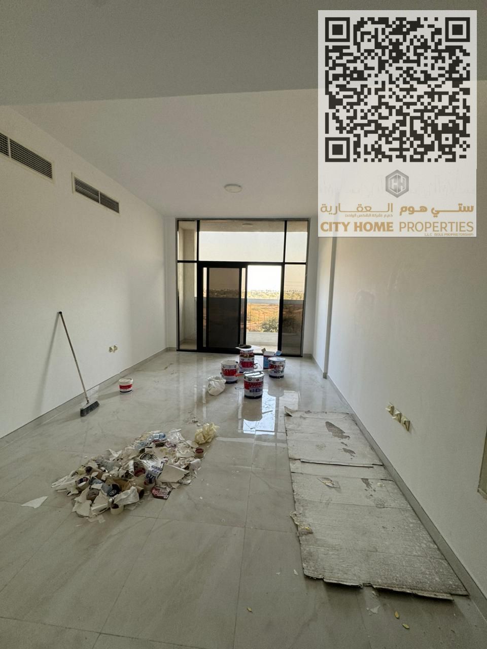 2-bedroom apartment with a hall in Al Mowaihat, first occupancy, for annual rent in Ajman, near Mohammed Bin Zayed exit