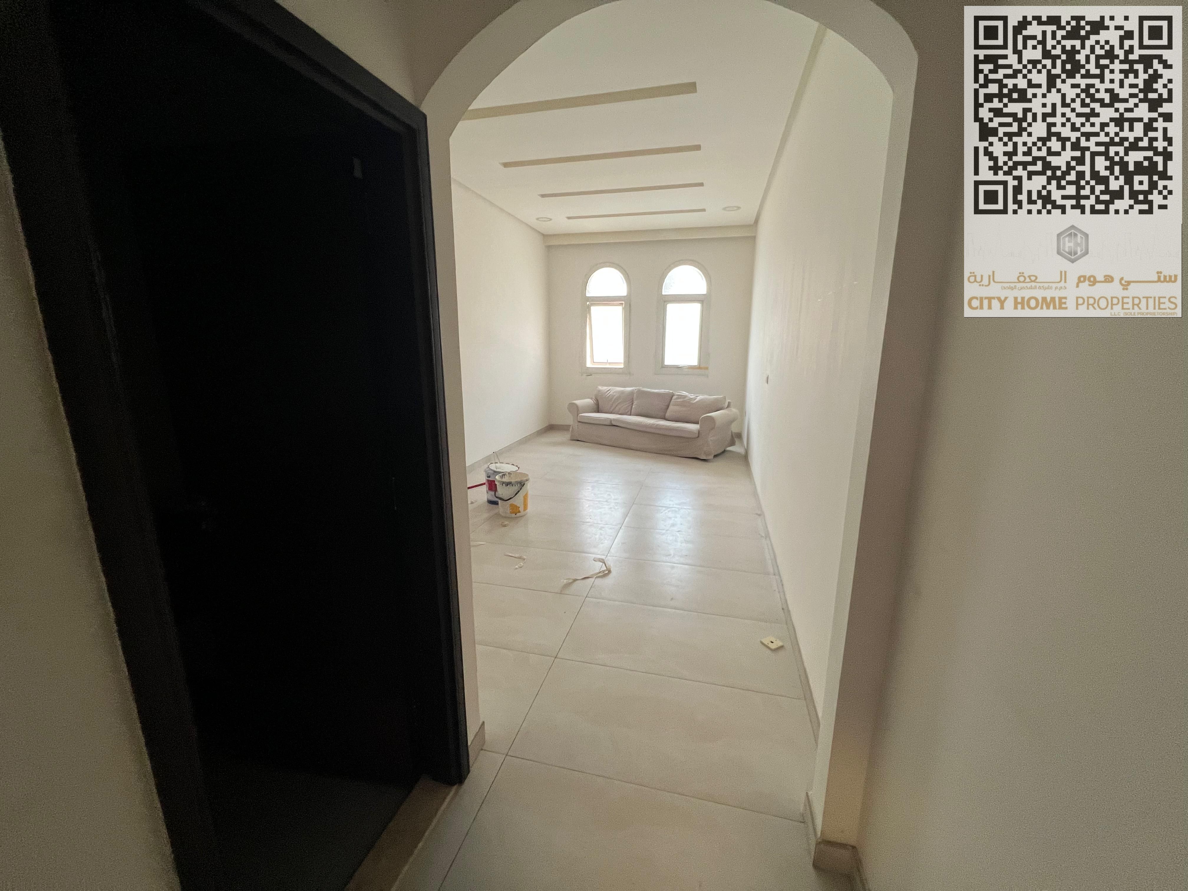 Spacious 2-bedroom apartment with a living room, suitable for families, available for annual rent in Ajman. Located in a premium area, close to all am