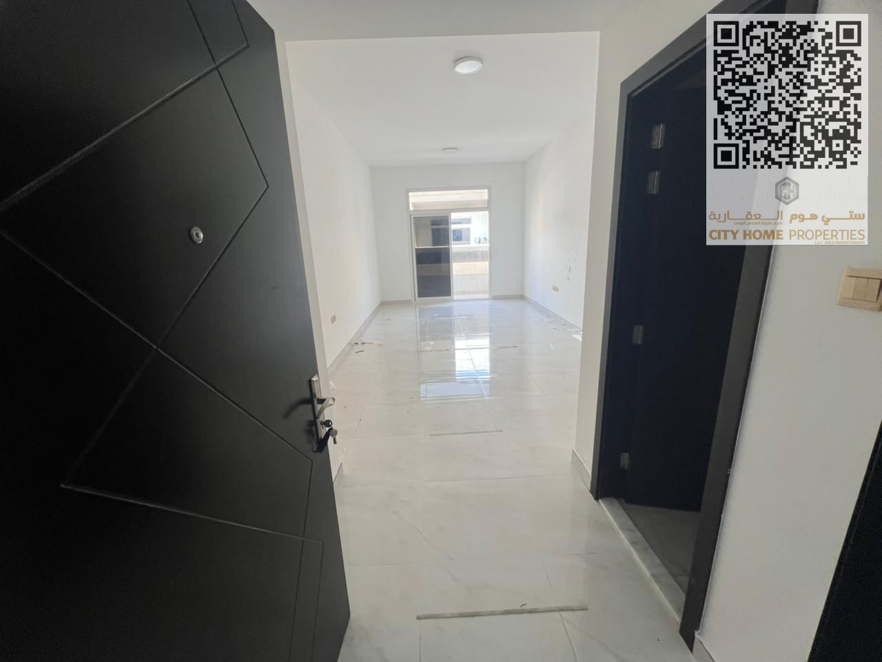 For luxury lovers: A 1-bedroom apartment with a hall in Al Mowaihat 3. Located in a high-end family building near the Dubai and Sharjah exit