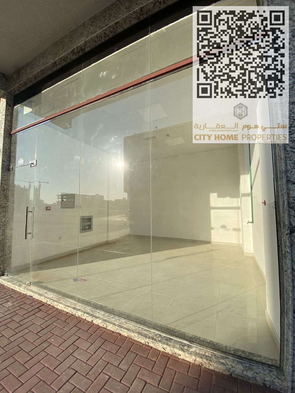 Shop for Annual Rent – Al Jurf Industrial 3 – Ajman Prime Location: Next to the National Security Institute – a commercially active and busy