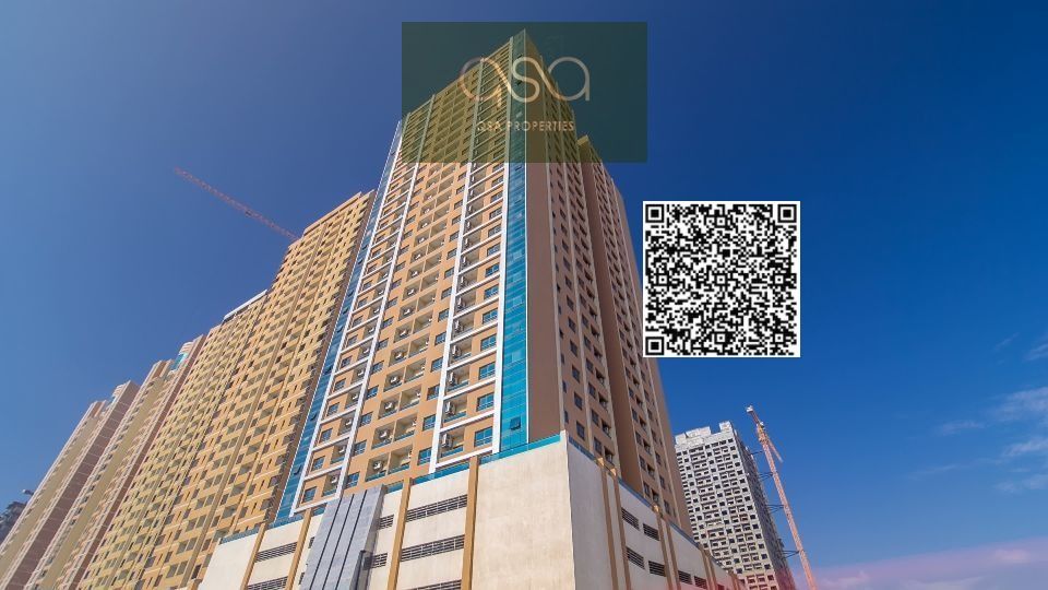Spacious Four BR With Covered Parking Is Available FoSale In Paradise Lake Tower B5 Emirates City, Ajman.