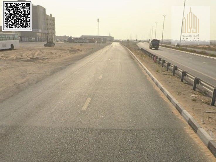 G+4 residential and commercial land in the Emirates, Emirate of Ajman, Al Jurf Industrial 2 District, in the center of Ajman,