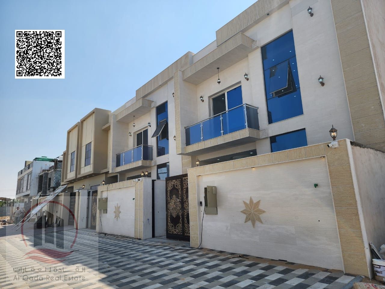 Villa for sale in Ajman, Al Yasmeen area (5 rooms+Majlis + halls + kitchen + maid's room)