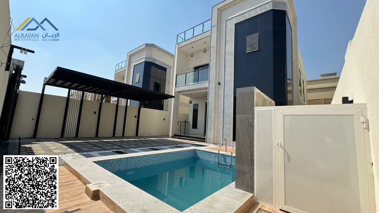 Luxurious villa with a swimming pool in the most upscale residential areas