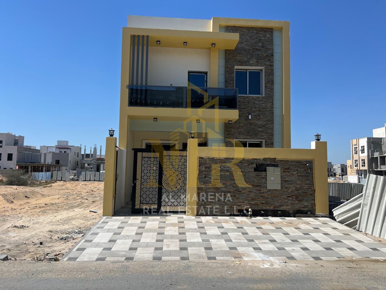 Luxury villa for sale in Al Bahia - Ajman | Registration and ownership fees included | Bank financing with no down payment