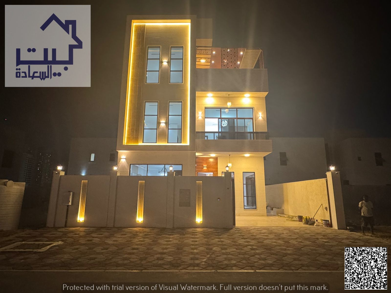 villa for rent in Al Amra, perfect for those seeking elegance and tranquility. Brand new, with a private large pool, two floors, rooftop, and prime lo