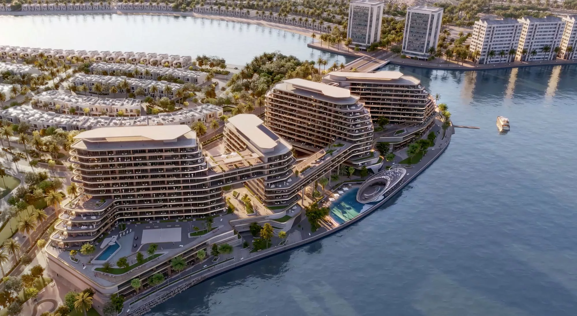 Lagoon View | Elegant | Premium | QUATTRO DEL MAR | 1 Bedroom Apartment