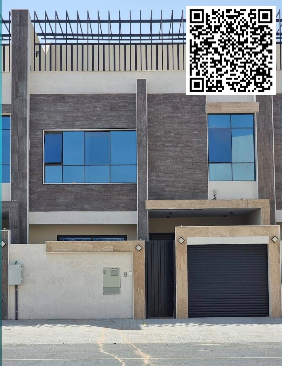 Townhouse for rent in Al Zahia – 6 master bedrooms + private pool + roof
