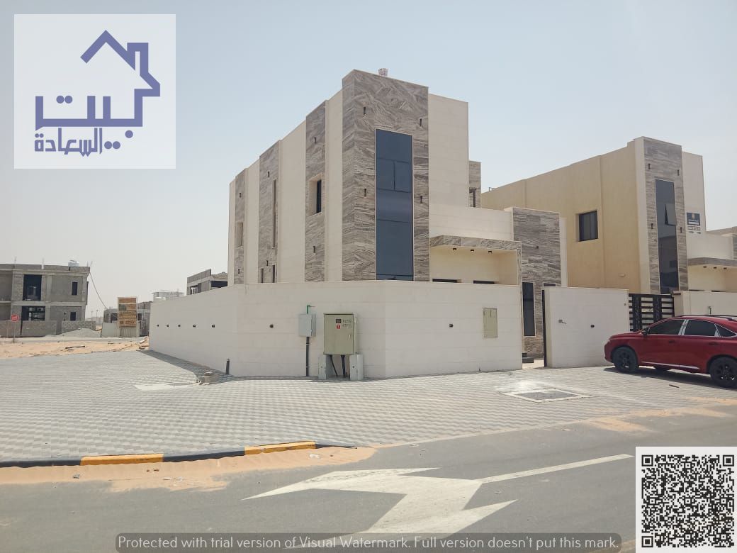 Brand new luxury villa for rent in Al Amira – Ajman | 4 master bedrooms + majlis and living room + rooftop | First occupant with luxurious finishing