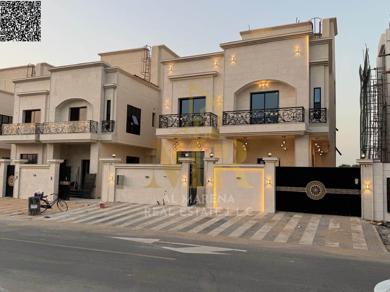 A villa with an all-inclusive price, including air conditioning installation fees, on the main street, ready for occupancy in the most upscale areas o