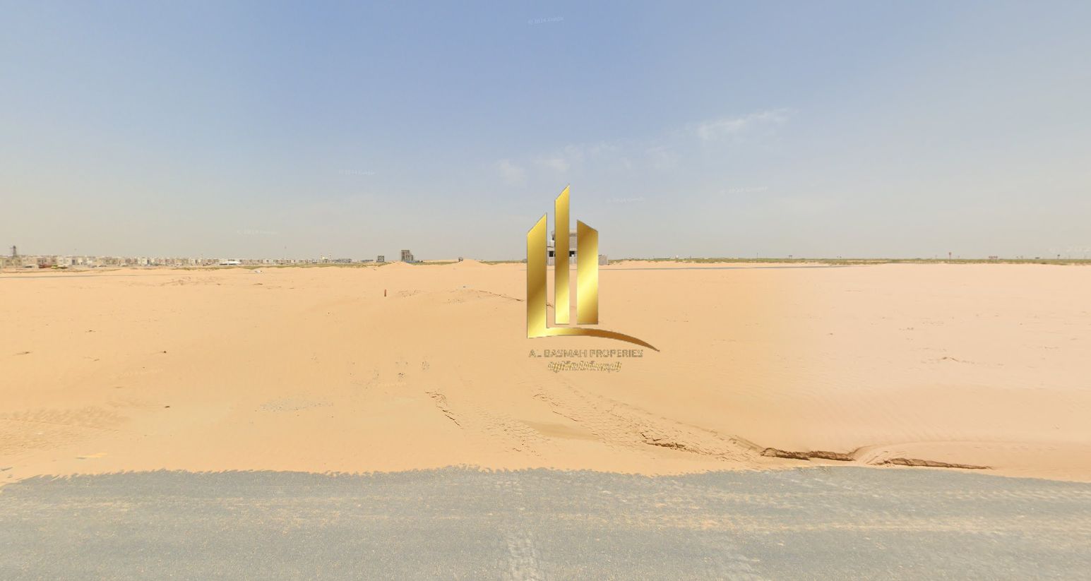 For sale, a corner commercial plot in Al Blida 1 area - Sharjah