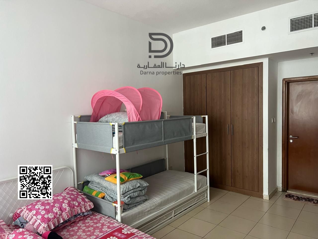 Own a 1-bedroom apartment in Ajman One Towers, a prime strategic location close to all services, offering easy access to main roads and modern living