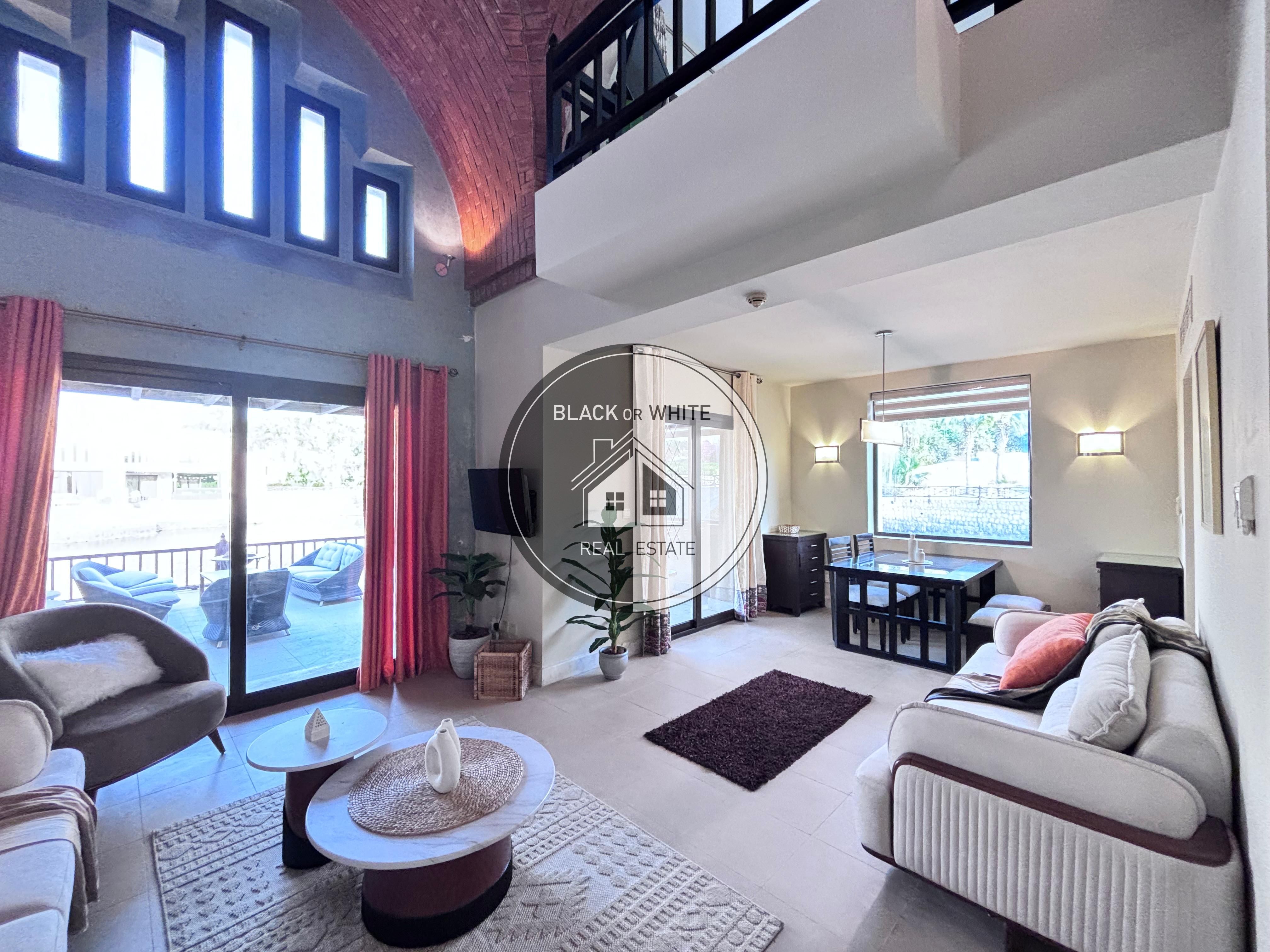 Cove Rotana 1BHK | Furnished with Lagoon View