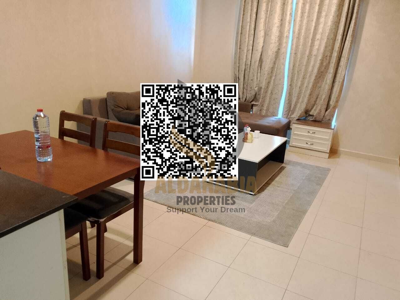 Own a fully furnished one-bedroom apartment in a vital and strategic location