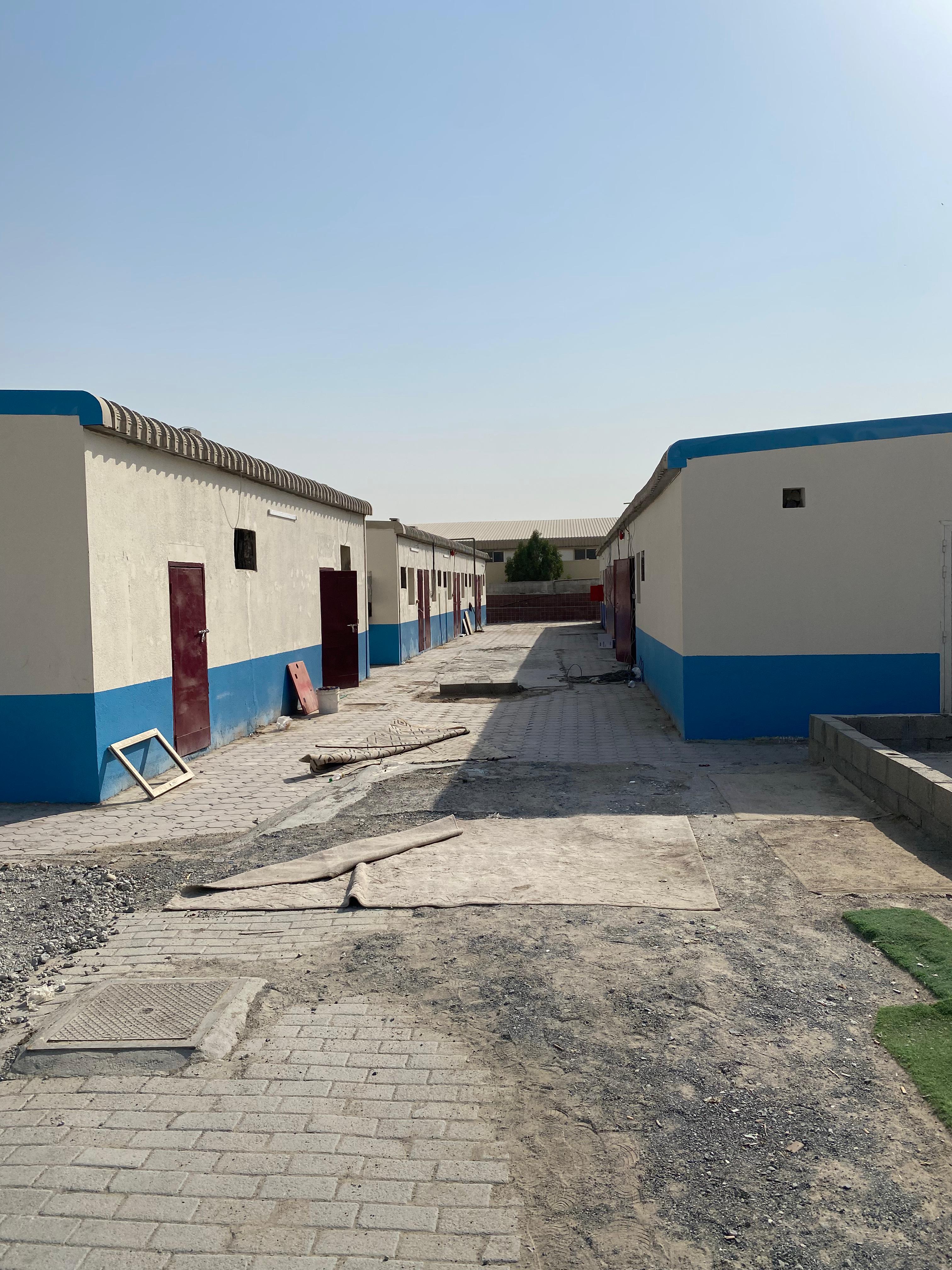 labour's camp with all inclusive / 28 rooms with 18 washrooms al sajja sharjah