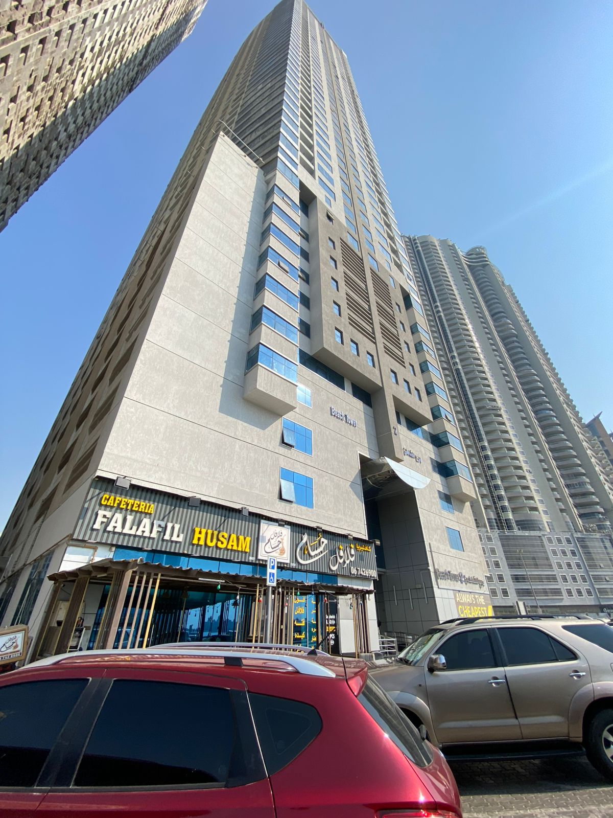 2BHK FULL SEA VIEW APPARTMENT AVAILABLE FOR SALE IN SHARJAH AL KHAN BEACH TOWER-2