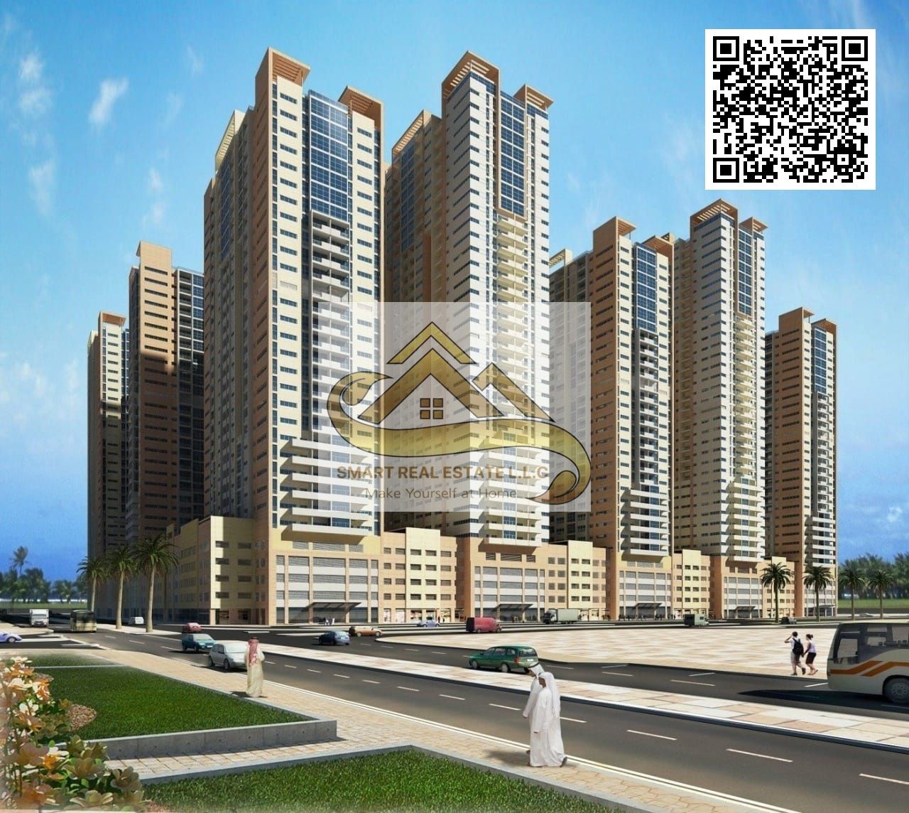 own studio cash !!! in best area in ajman open view
