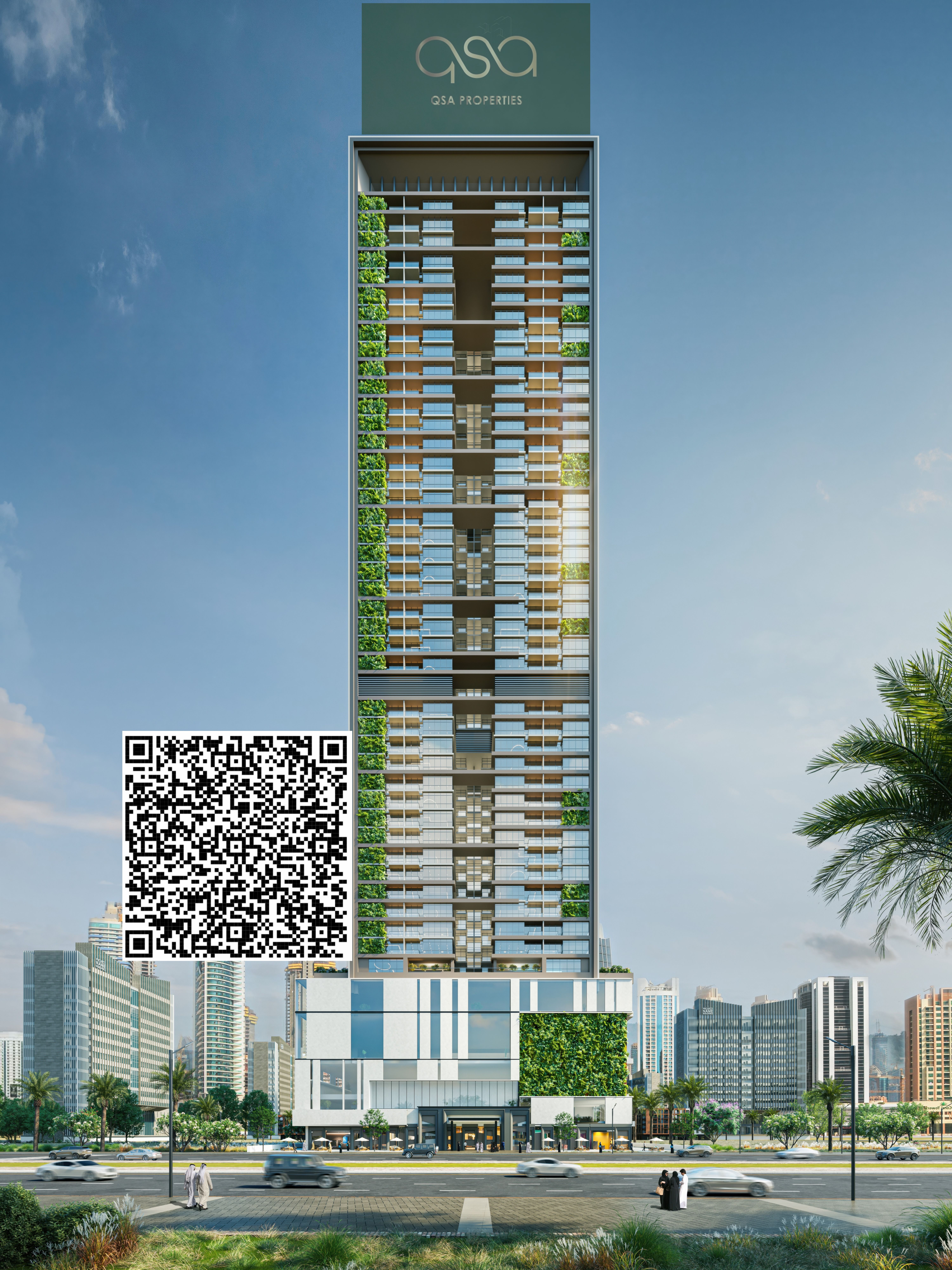 APARTMENT FOR SALE IN SKY GARDENS TOWER, AL AMERAH , EMIRATES CITY , AJMAN.