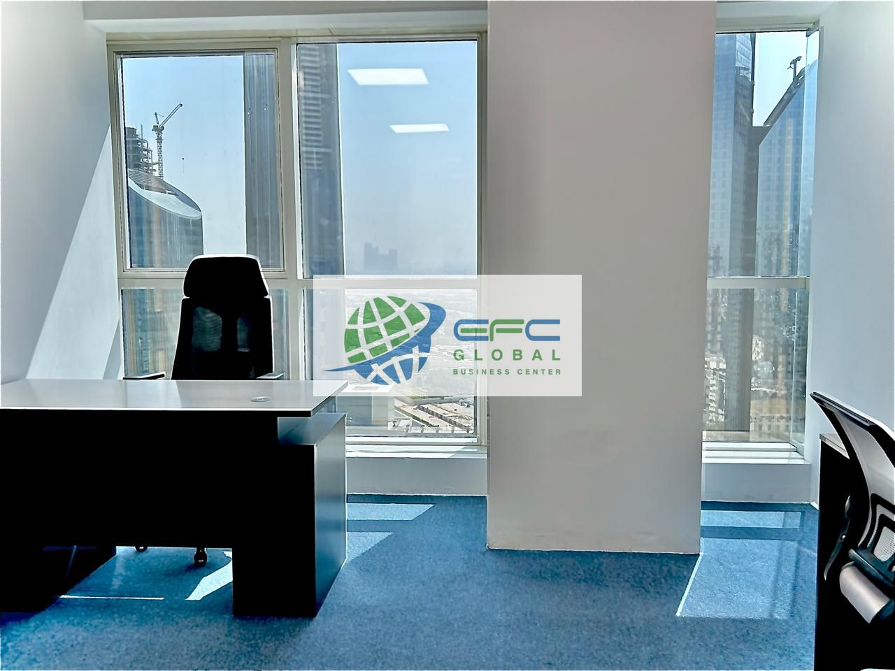 Fully Furnished & All Utilities Included | Stunning Office with Burj Khalifa & SZR Views | Direct from the Owner