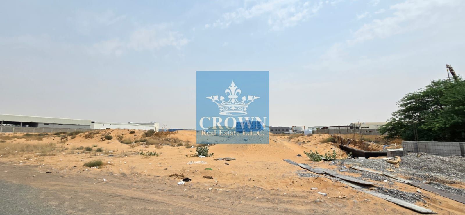 FOR SALE INDUSTRIAL LAND SIZE (87188 SQFT) 90MTR X90 MTR IN EMIRATES MODERN INDUSTRIAL AREA UMM E THOUB UMM AL QUWAIN