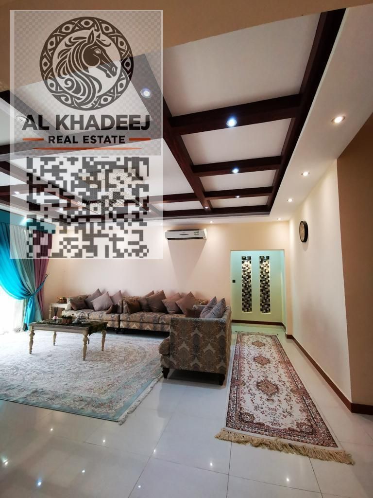 Luxury Villa for Rent in Al Rawda 3, Sheikh Ammar Street, Ajman – 5 Bedrooms, Spacious Majlis, Living Room, Fully Equipped Kitchen, Shaded Parking, Fu