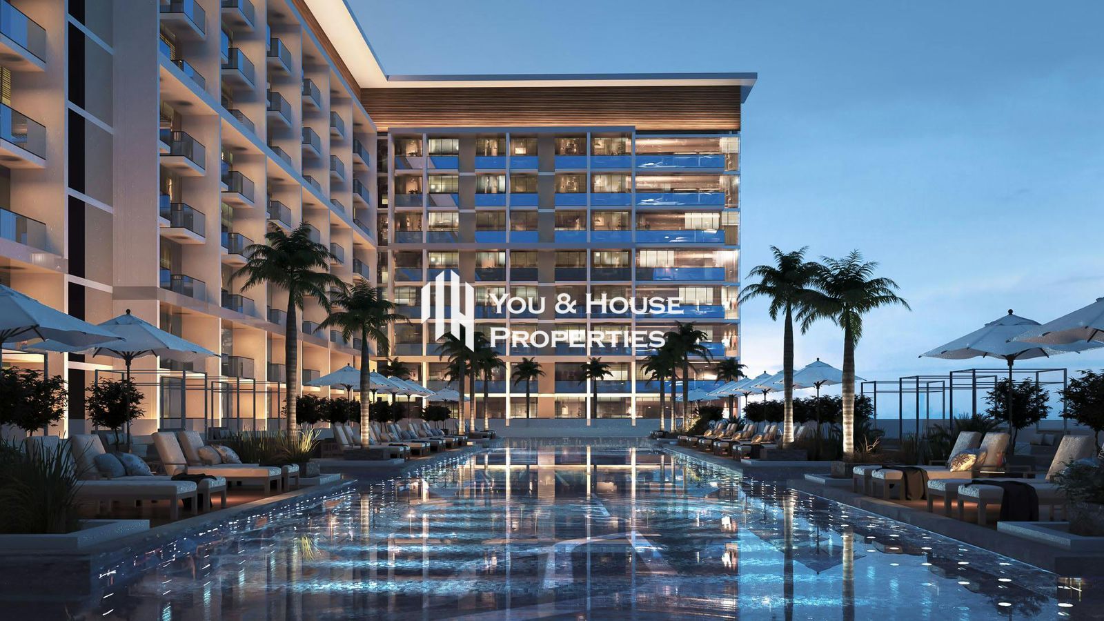 Upgraded Unit| Brand New 1BR With Pool View l Premium Quality l Prime Location