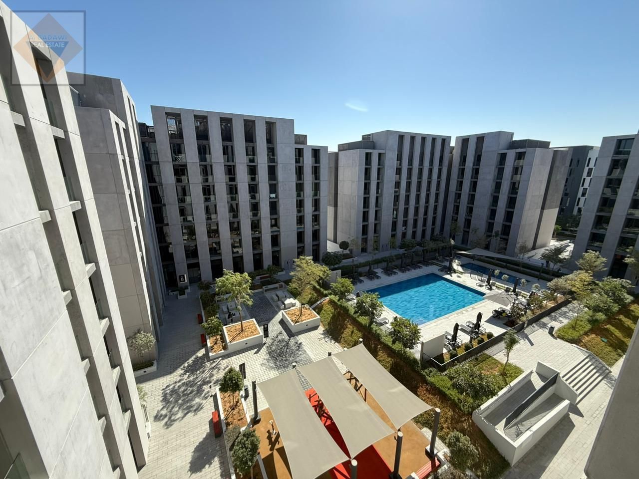 1 Bedroom Apartment with Pool View – Aljada, Sharjah