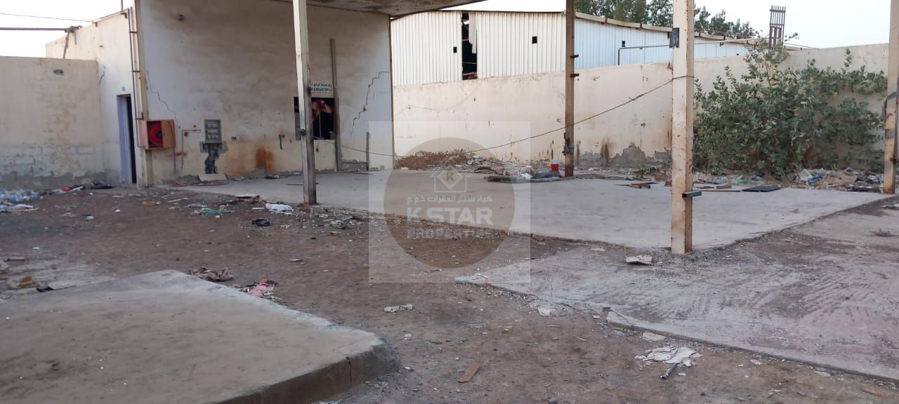 12500 SQ FT 5 SHOPS 5 ROOMS 5 LABOR ROOMS OPEN SHED WITHOUT ELECTRICITY IN AJMAN INDUSTRIAL 2