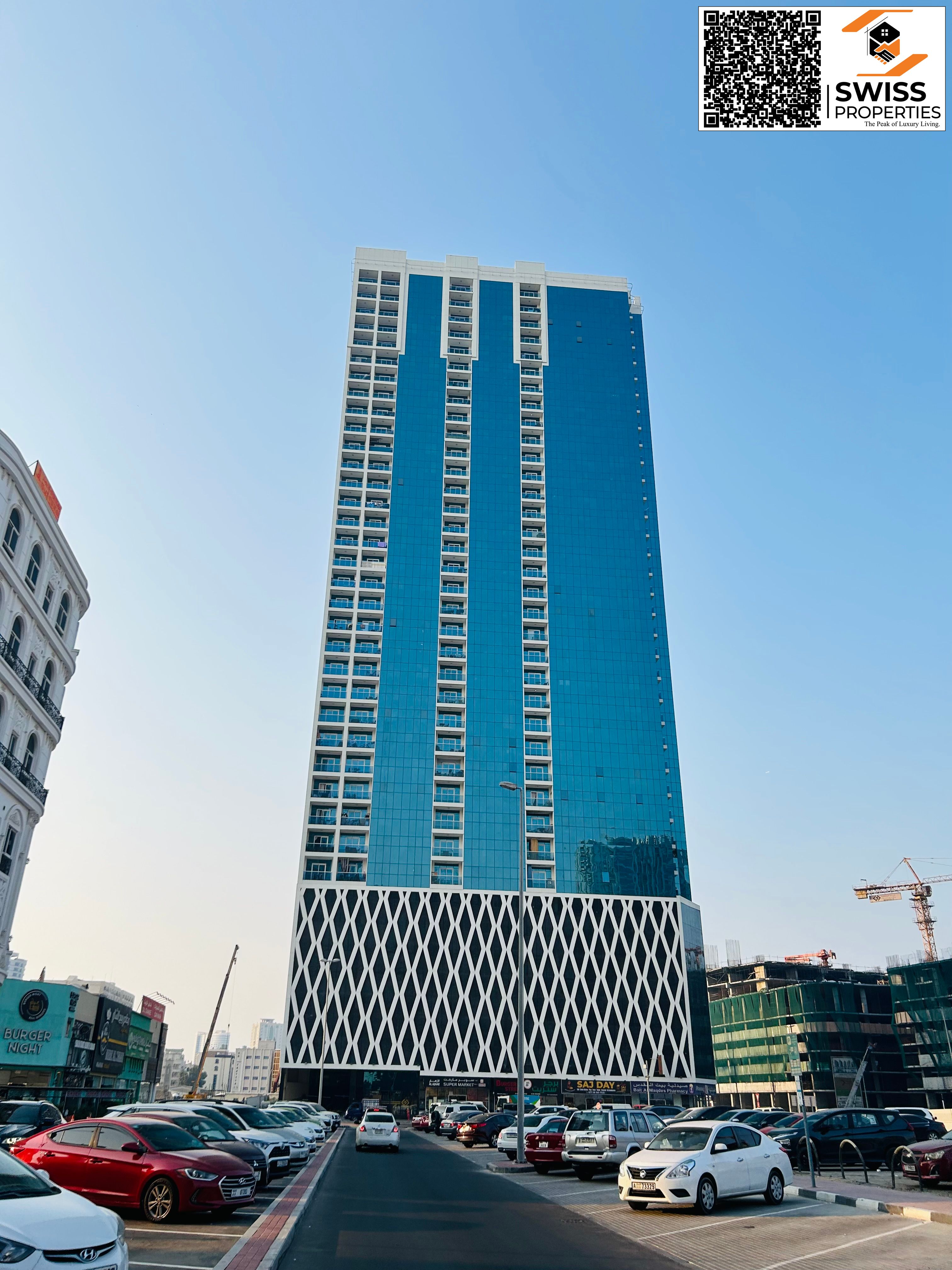 1 Bedroom Apartment for Sale – Oasis Tower 2, Ajman