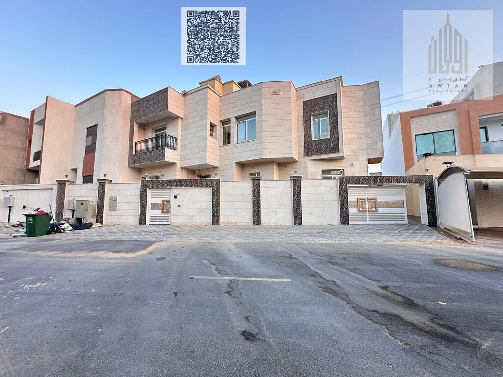 villa for rent in Al Yasmeen area, Ajman Area: 170.94 square meters / 1,840 square feet Clean villa for annual rent in Al Yasmeen area