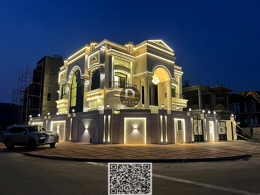 Including registration and ownership fees - Luxury corner villa for sale - Al Helio area - with fully personalized finishes - Freehold for all nationa