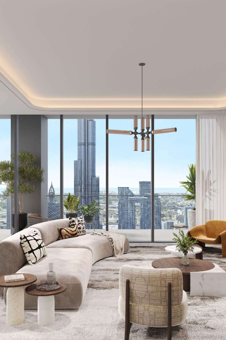 Burj Khalifa view | Huge layout | Unique unit
