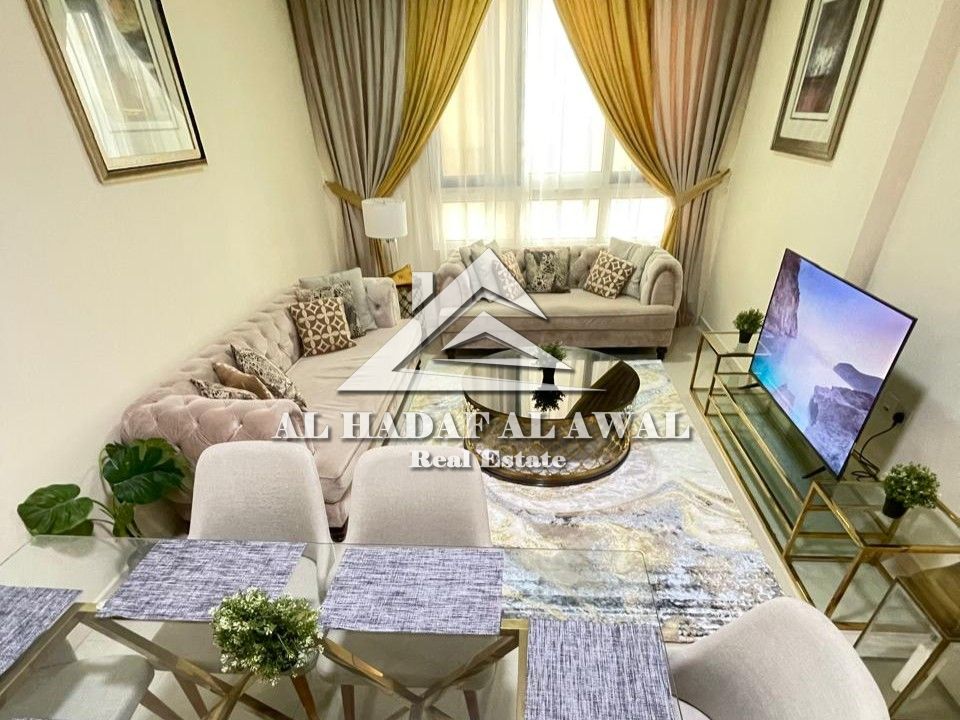 For monthly rent: one bedroom and a hall in Al mjaz 3 with free internet