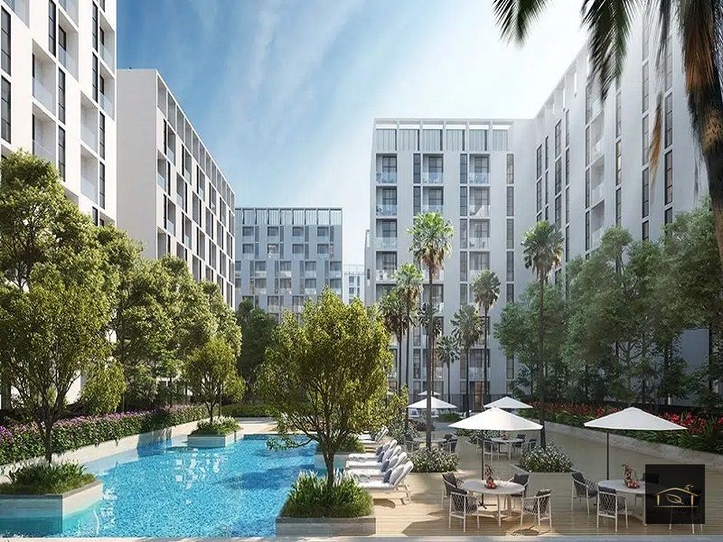 Two bedrooms and a hall - freehold - 15% investment return -ready - smart home - gated residential complex