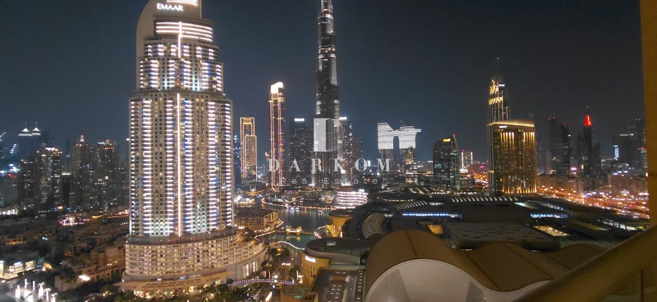 Luxury Furnished 1-Bedroom | Full Burj Khalifa and Fountain View | High Floor | 03 series