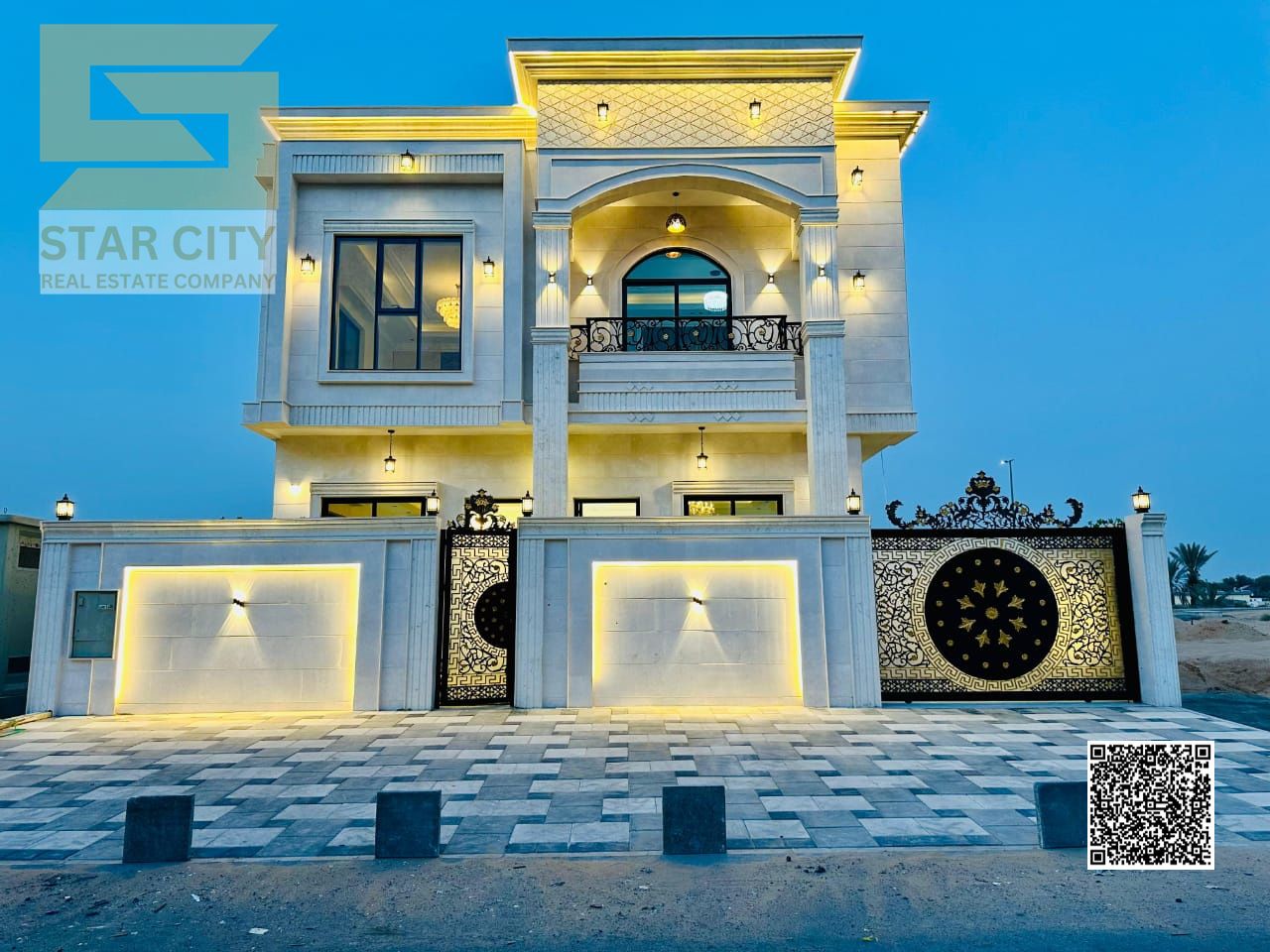 Luxury Classic Villa for Sale – Personal Finishing | Al Helio 2, Ajman