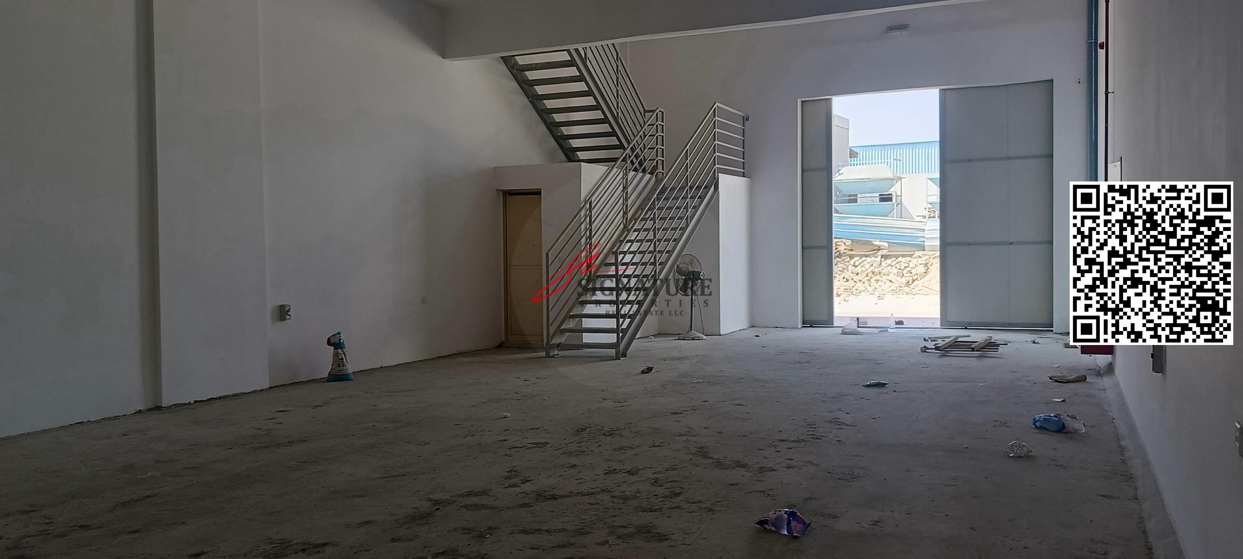 Warehose For Rent 2500 Sqft 3 with Electricty Water in Prime Location Of Jurf Ajman