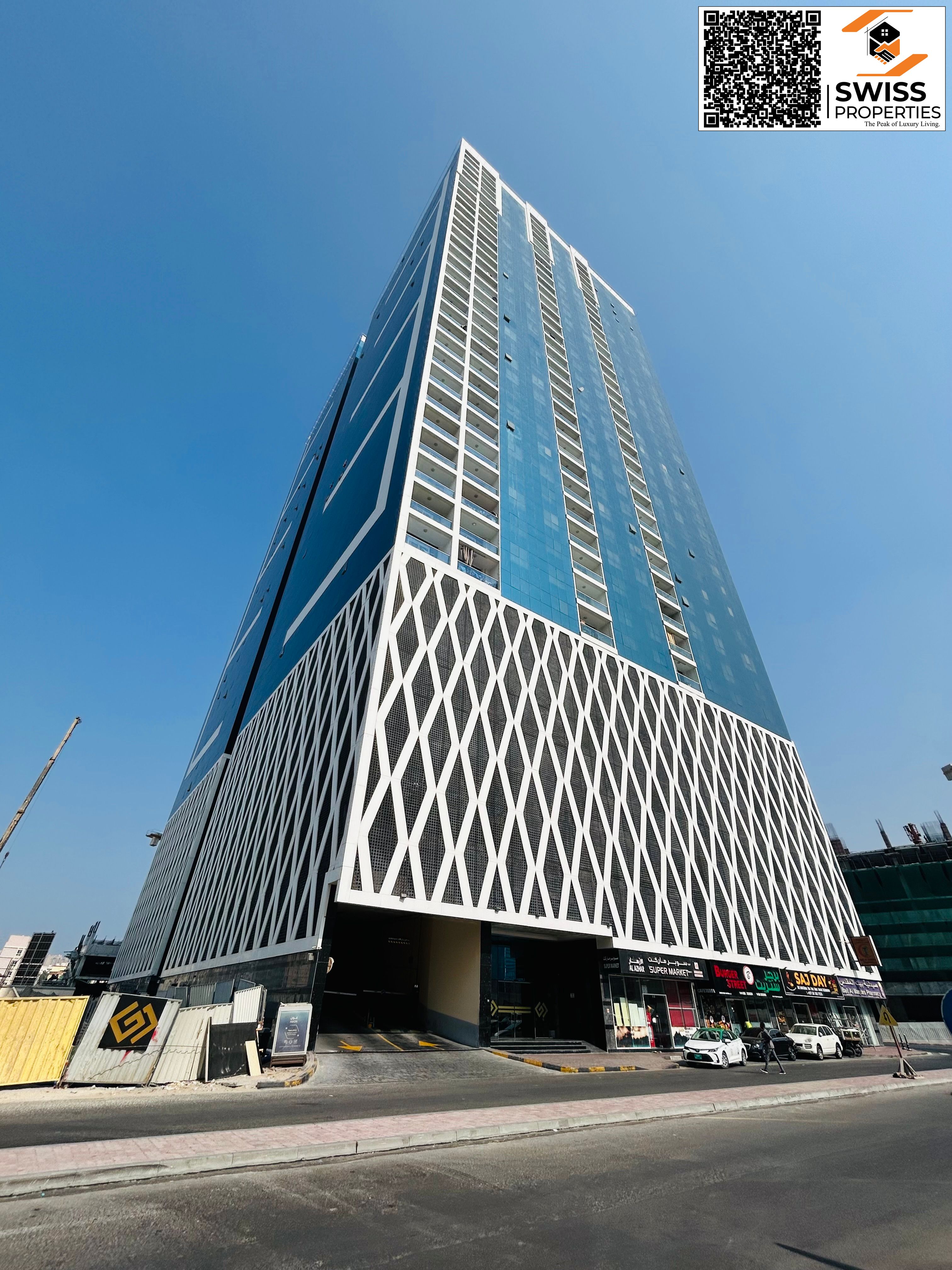 1 BHK Apartment for Rent – Oasis Tower 1, Ajman