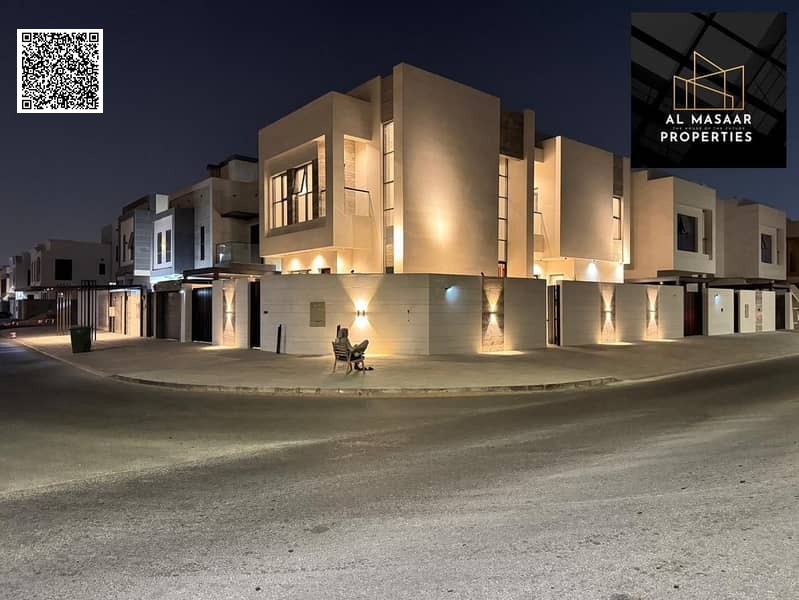 Great opportunity! 5-bedroom corner villa in Al Yasmeen District, Ajman, ready to move in