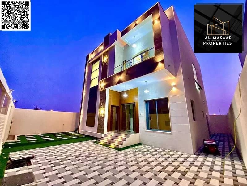 At a price inclusive of electricity, water and air conditioning fees, on the main street, ready to move in, in the most upscale areas of Ajman, freeho