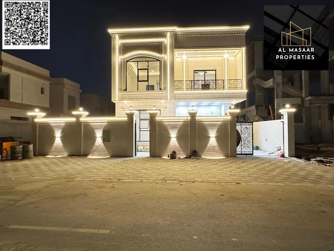 A turnkey villa with all-inclusive fees on the main street, ready for occupancy in the most upscale areas of Ajman. Freehold for all nationalities.
