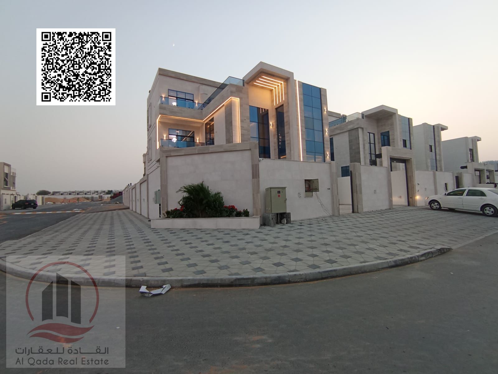 For sale, a villa in Ajman Al Helio, 6 master rooms, a Majles room, a hall, and a maid’s room, freehold for all nationalities, Installment with out do